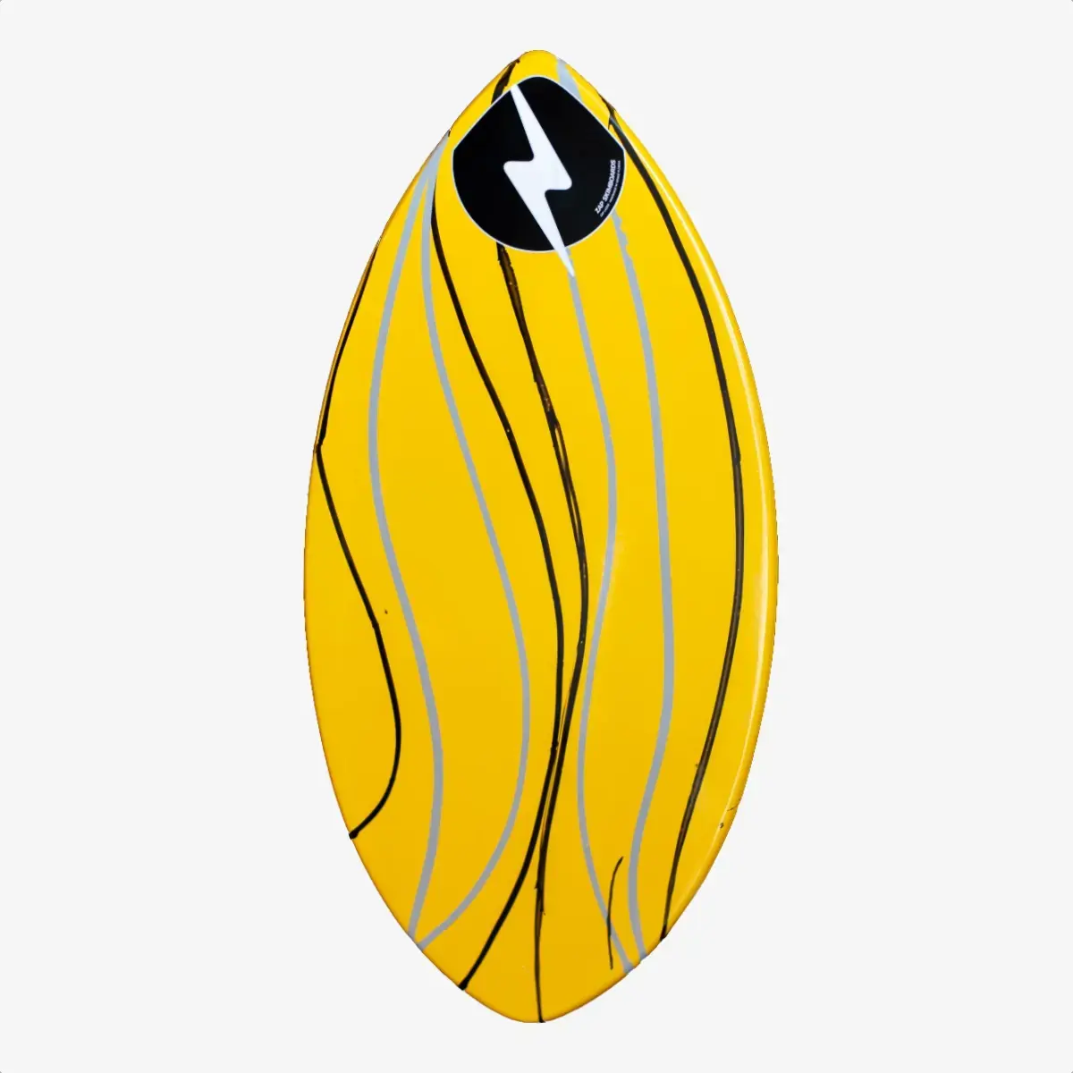 SKIM V イエローサーフボード 540mm x 1380mm スキムボード SKIM V
