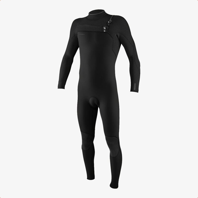 O'Neill Hyperfreak 3/2+mm Chest Zip Full Wetsuit Black