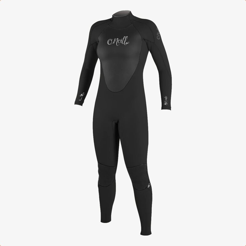 O'Neill Women's Epic 4/3mm Back Zip Full Wetsuit Black