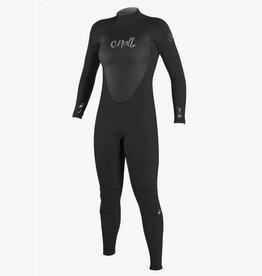 O'Neill Women's Epic 3/2mm Back Zip Full Wetsuit Black