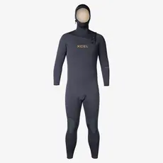 XCEL XCEL Men's Comp+ Hooded Full Wetsuit 4/3mm Black