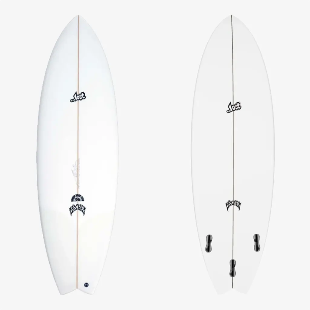 ...Lost Surfboards 5’8” Lost Round Nose Fish '96