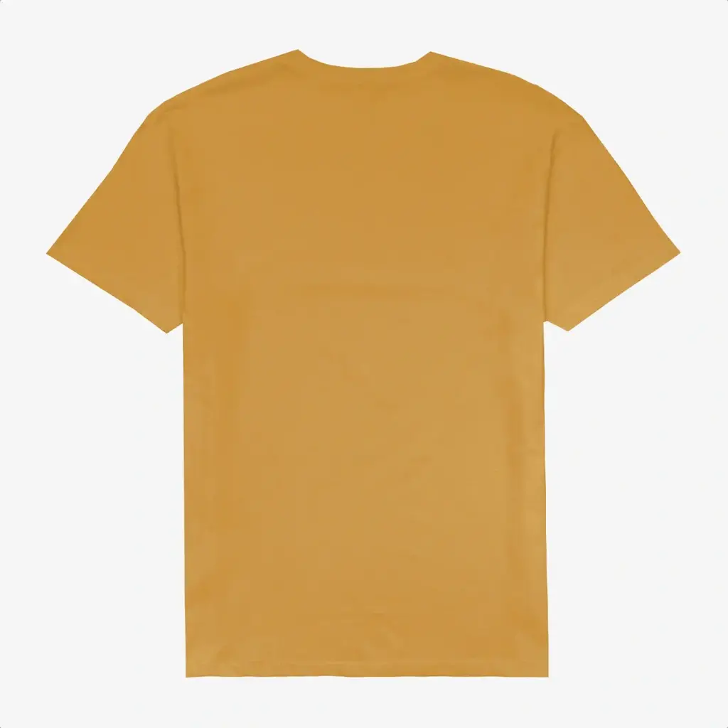 ...Lost Lost Salute Tee Old Gold FINAL SALE