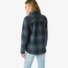 O'Neill O'Neill Zuma High Pile Overshirt Blue Shadow FINAL SALE