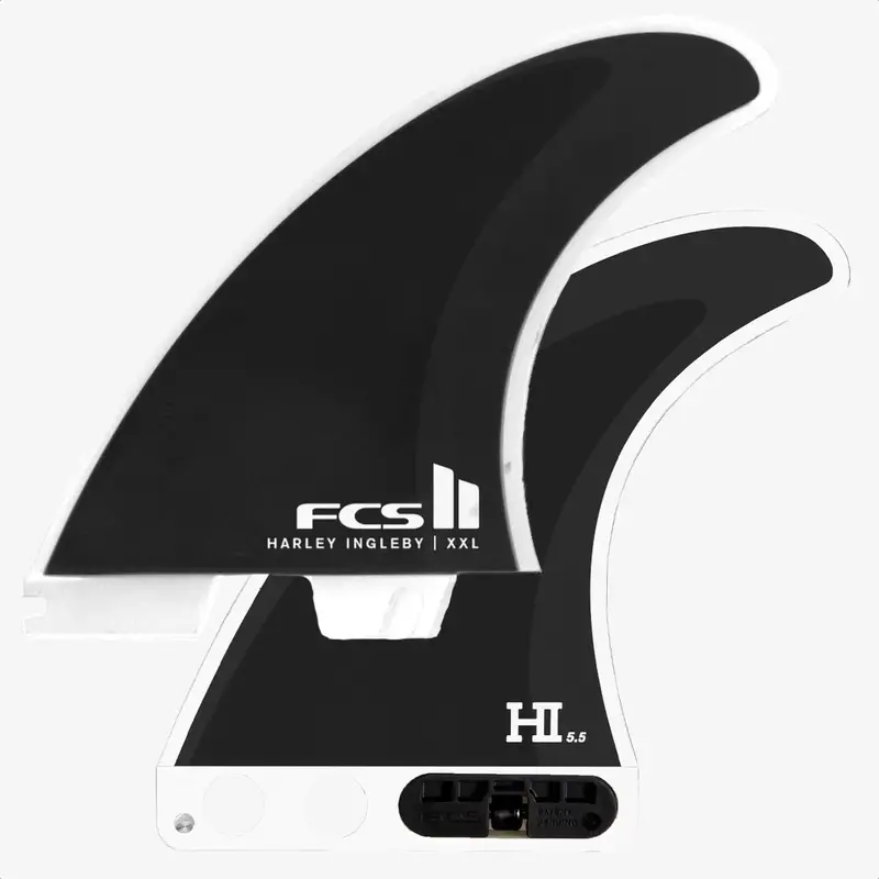 FCS II Harley Longboard Tri Fins XL