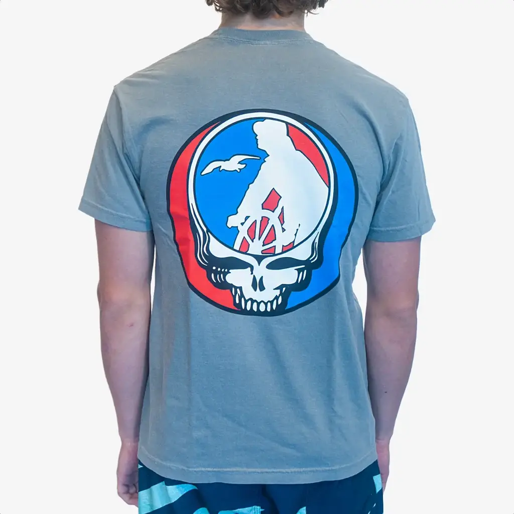 Surfari Surfari G-Town Stealie Tee Grey