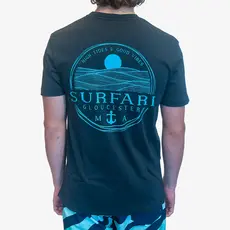 Surfari Surfari High Tides & Good Vibes Tee Black