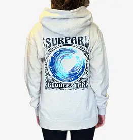Surfari Surfari Youth Wave Hoody Oatmeal