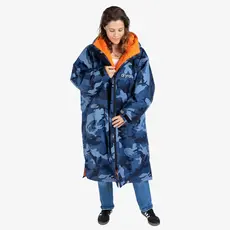 dryrobe dryrobe Advance Long Sleeve Blue Camo / Orange