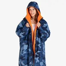 dryrobe dryrobe Advance Long Sleeve Blue Camo / Orange