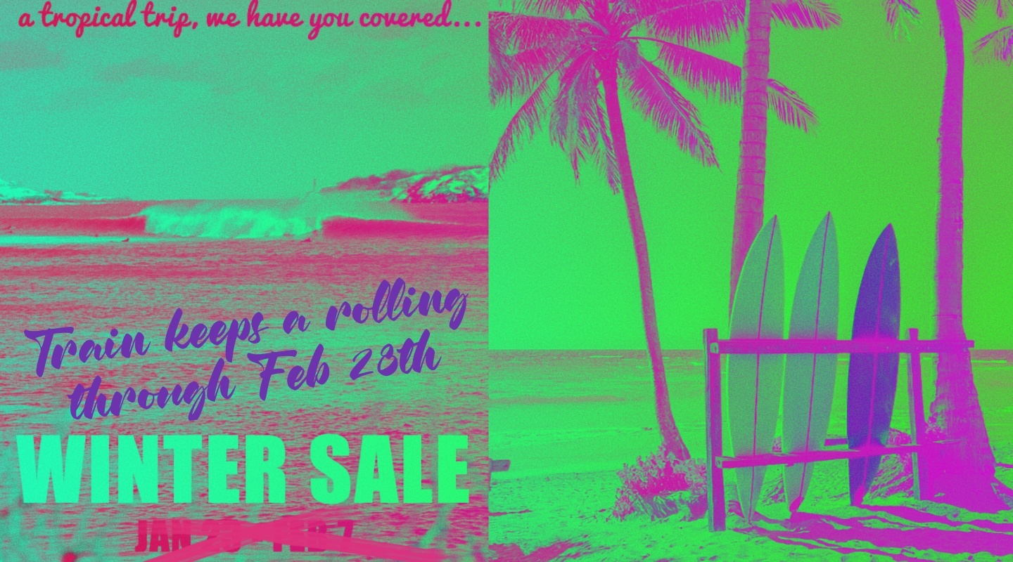 Winter Sale... Train Keeps A Rolling