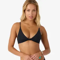O'Neill O'Neill Saltwater Solids Pismo Tall Tri Bralette Top Black