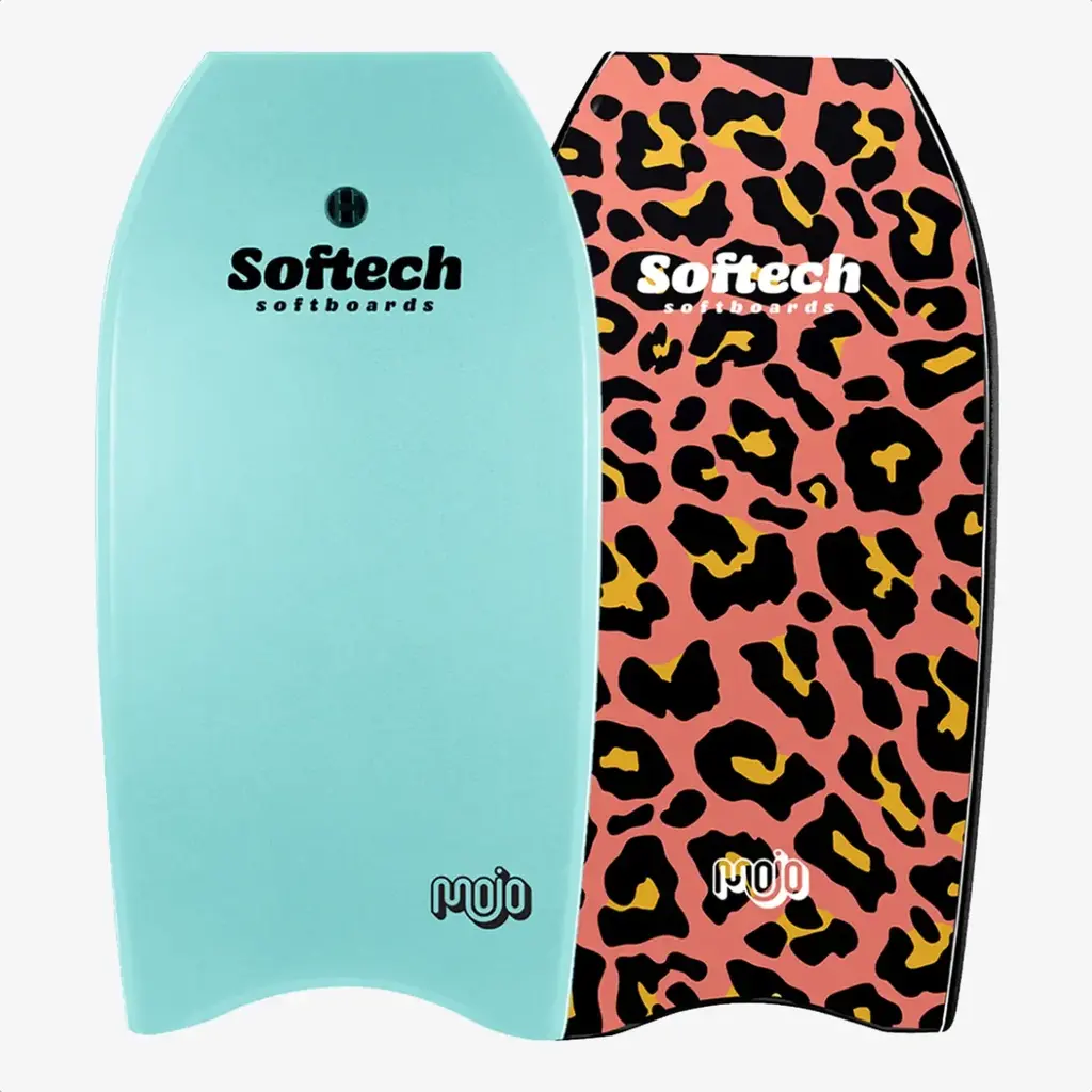 Softech Softech Mojo 42" Bodyboard Seafoam Leopard