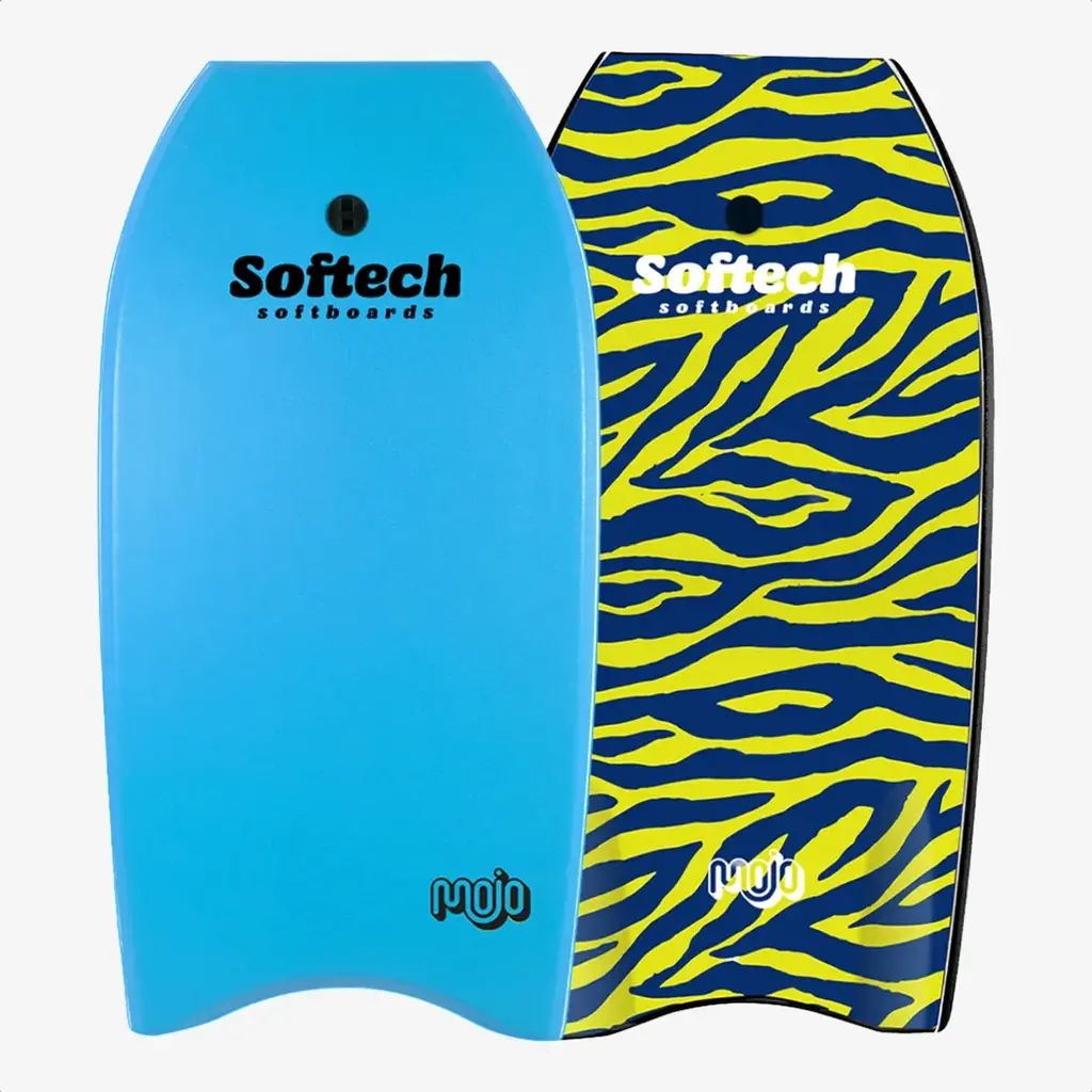 Softech Softech Mojo 42" Bodyboard Sky Blue Zebra