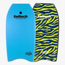 Softech Softech Mojo 42" Bodyboard Sky Blue Zebra