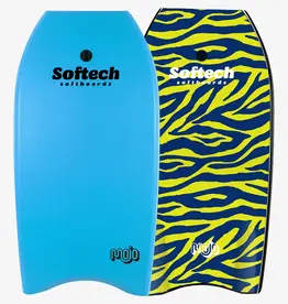Softech Softech Mojo 45" Bodyboard Sky Blue Zebra