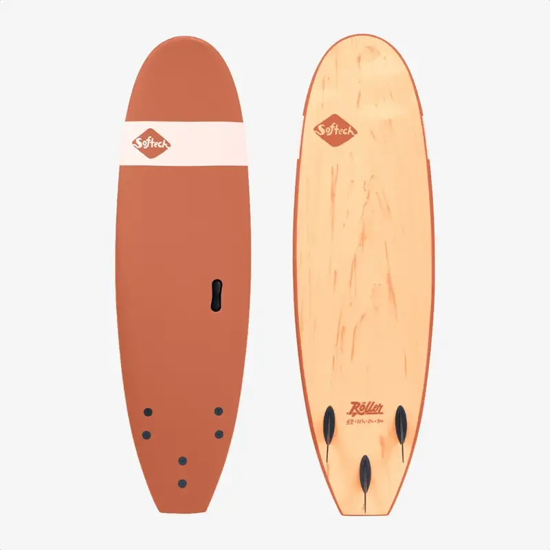 Softech Softech Roller 7'6" Soft Surfboard Clay USED