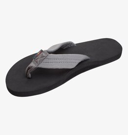 Rainbow Sandals Men's The Cloud Single Layer Soft Top With Polyester Strap Grey