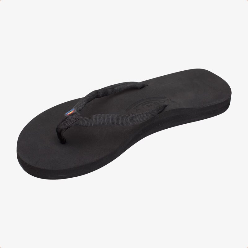 Rainbow Sandals Women's Low Cloud Single Layer Wedge Soft Top w/Poly Strap
