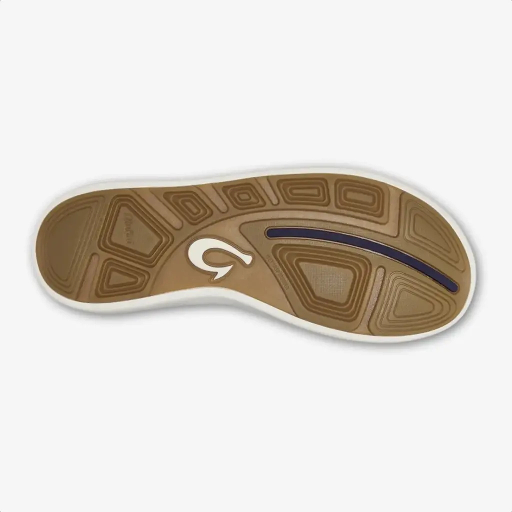 OluKai Olukai Moku Pae Men's Boat Shoe Bright White / Pacifica