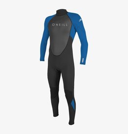 O'Neill Youth Reactor-2 3/2mm Back Zip Full Wetsuit Black/Ocean