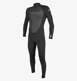 O'Neill Men's Reactor II 3/2mm Back Zip Full Wetsuit Black