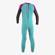 O'Neill O'Neill Toddler Reactor II 2mm Back Zip Full Wetsuit Light Aqua/Graphite/Berry