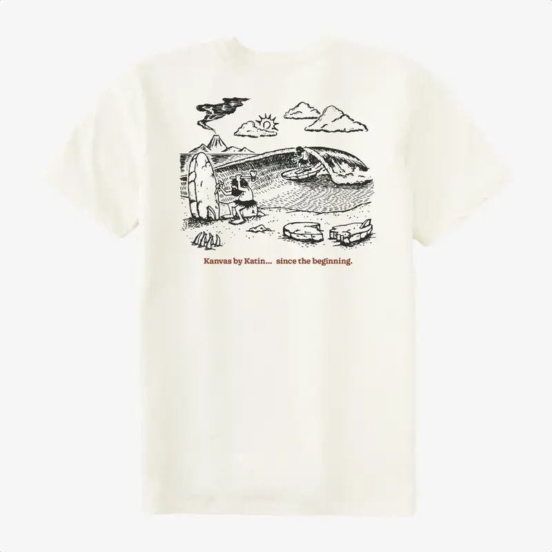 Katin Stone Age Tee Vintage White FINAL SALE