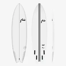 Rusty 7'8" Rusty Moby Fish TEC White