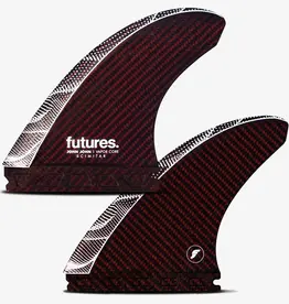 Futures John John Florence Scimitar Vapor Core Thruster Red Large