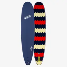 Catch Surf 9'0" Catch Surf Plank Single Fin Softboard Midnight Blue/Scallops