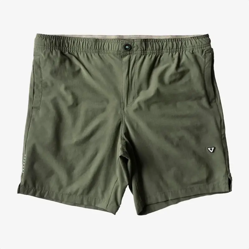 Vissla Alto 18" Hybrid Elastic Walkshort Vintage Green