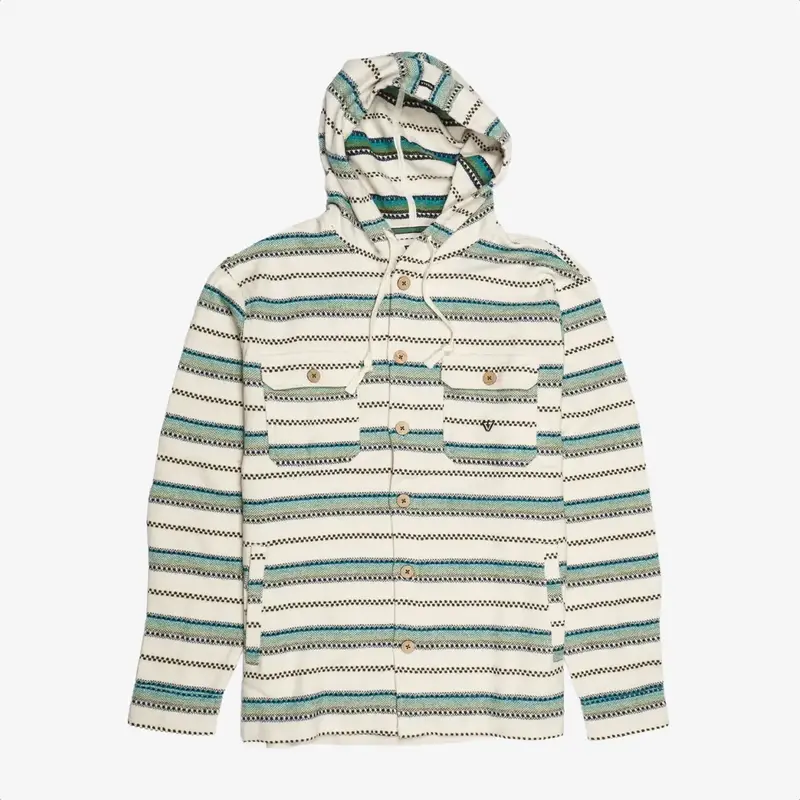 Vissla Descanso Shirt Jacket Vintage White