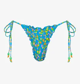 Kulani Kinis Kulani Kinis Lettuce Edge Thong Tie Bikini Bottom La Belle