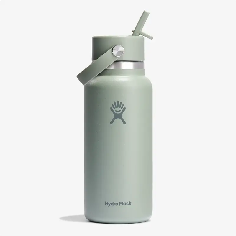 Hydro Flask 32 oz Wide Mouth with Flex Straw Cap