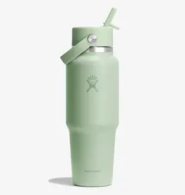 Hydro Flask 32 oz Wide Mouth Travel Bottle with Flex Straw Cap