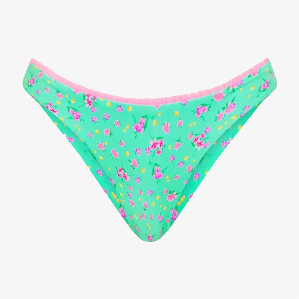 Kulani Kinis Kulani Kinis Decorative Full Coverage Bikini Bottom Mint Macaron