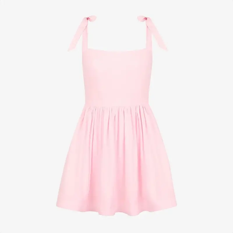 Kulani Kinis Ruffle Corset Mini Dress Le Rose FINAL SALE