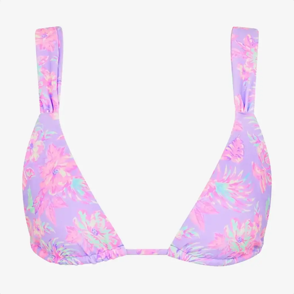 Kulani Kinis Kulani Kinis Slide Bralette Bikini Top Lilac Love