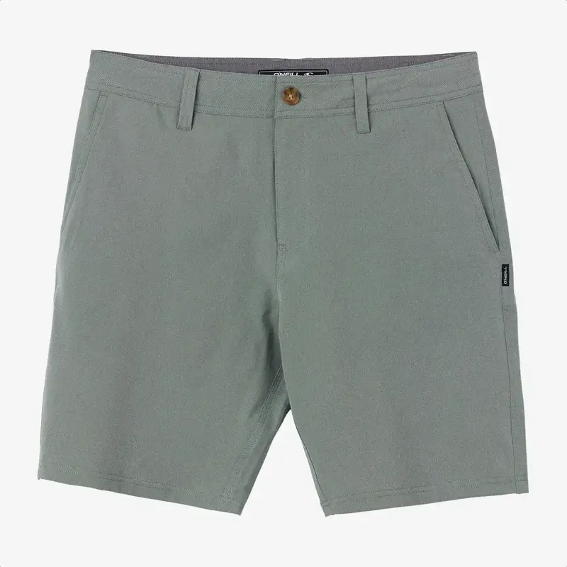 O'Neill Reserve Light Check 19" Hybrid Shorts Dark Olive