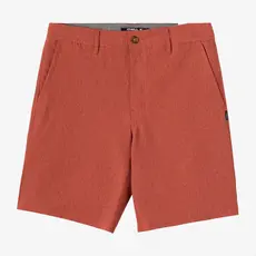 O'Neill O'Neill Reserve Heather 19" Hybrid Shorts Heather Mahogany