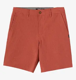 O'Neill Reserve Heather 19" Hybrid Shorts Heather Mahogany FINAL SALE