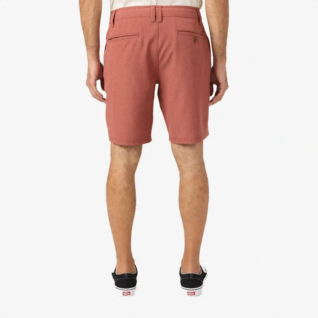 O'Neill O'Neill Reserve Heather 19" Hybrid Shorts Heather Mahogany