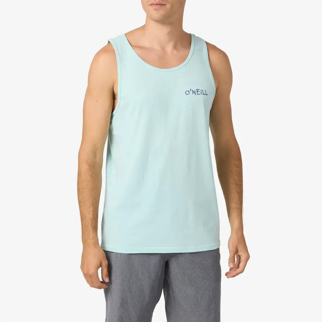 O'Neill O'Neill Beachcomber Standard Fit Tank Pastel Turquoise