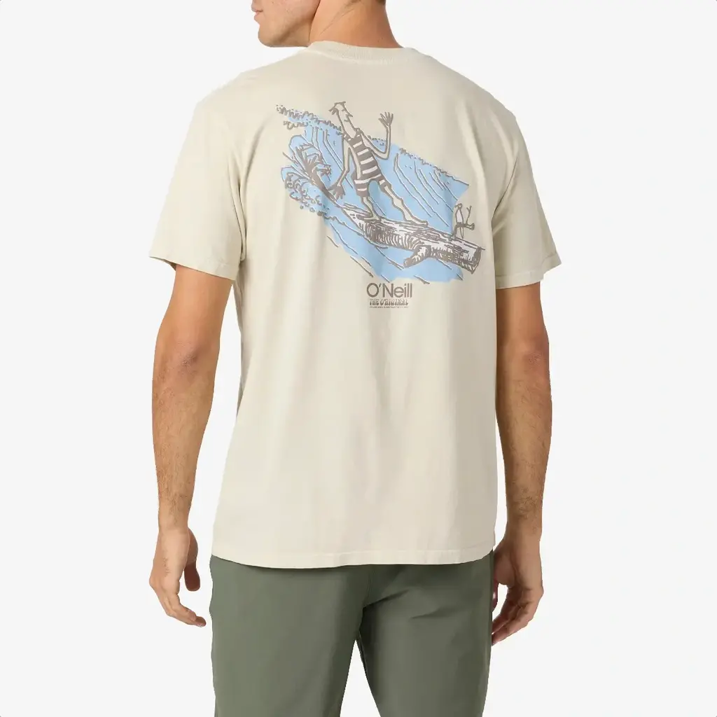 O'Neill O'Neill O'riginals Log Relaxed Fit Tee Light Khaki