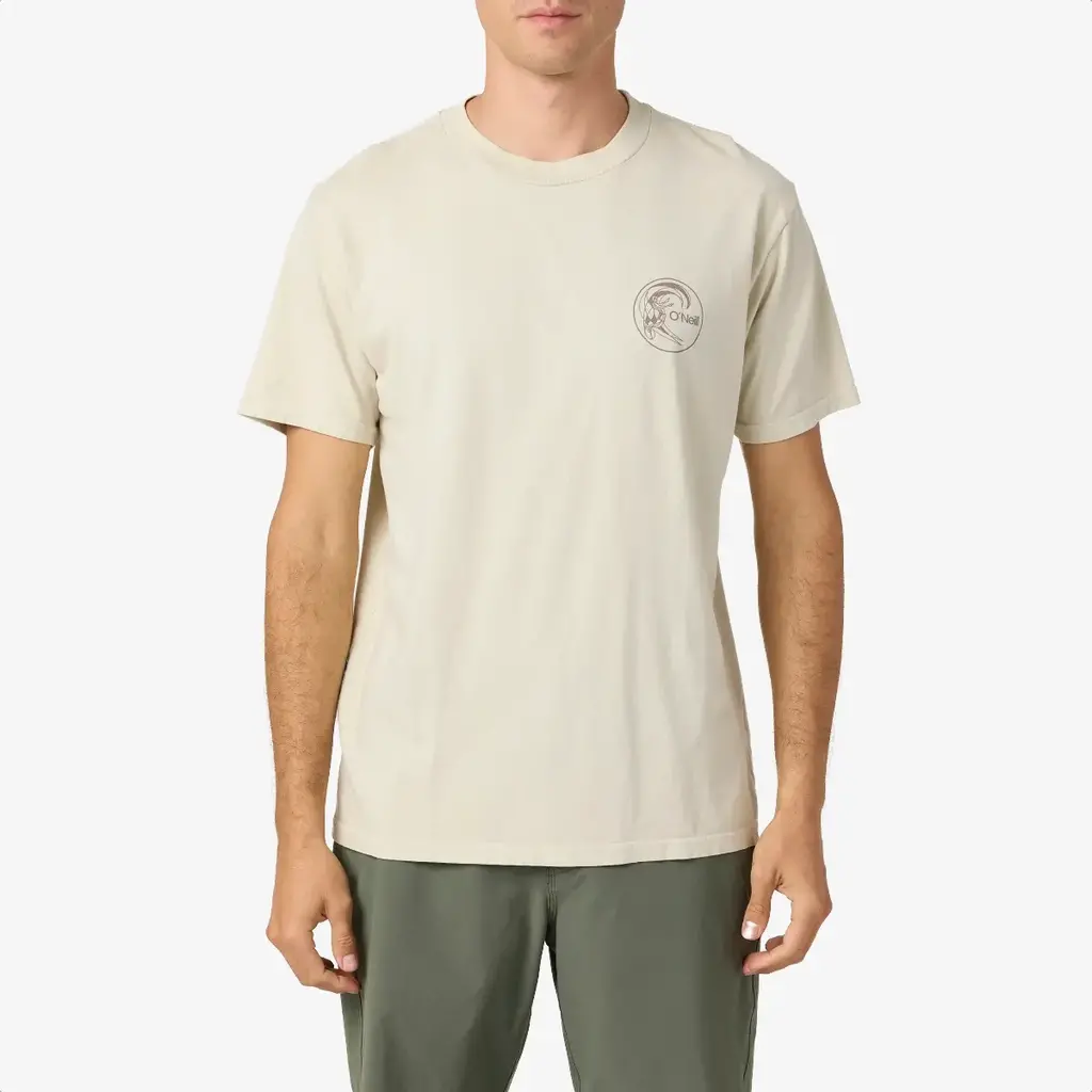 O'Neill O'Neill O'riginals Log Relaxed Fit Tee Light Khaki
