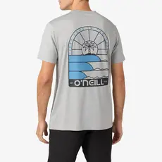 O'Neill O'Neill TRVLR UPF Isle Standard Fit Tee Heather Grey
