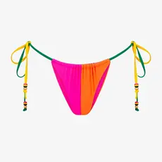 Kulani Kinis Kulani Kinis Splice Gathered Tie Bikini Bottom Passionfruit Punch
