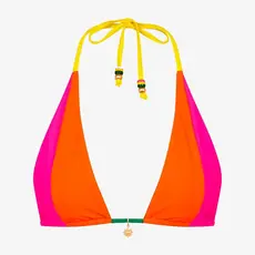 Kulani Kinis Kulani Kinis Splice Triangle Bikini Top Passionfruit Punch