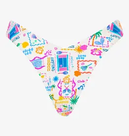 Kulani Kinis Y Cheeky Bikini Bottom Coconut Club FINAL SALE
